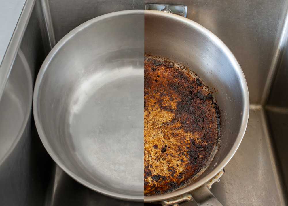 How to Clean a Burnt Pot | Clean My Space CT