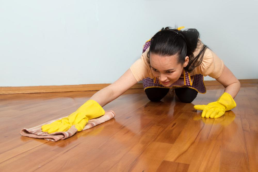 how to clean lvp flooring