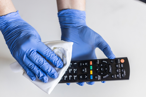 How often do you disinfect your house