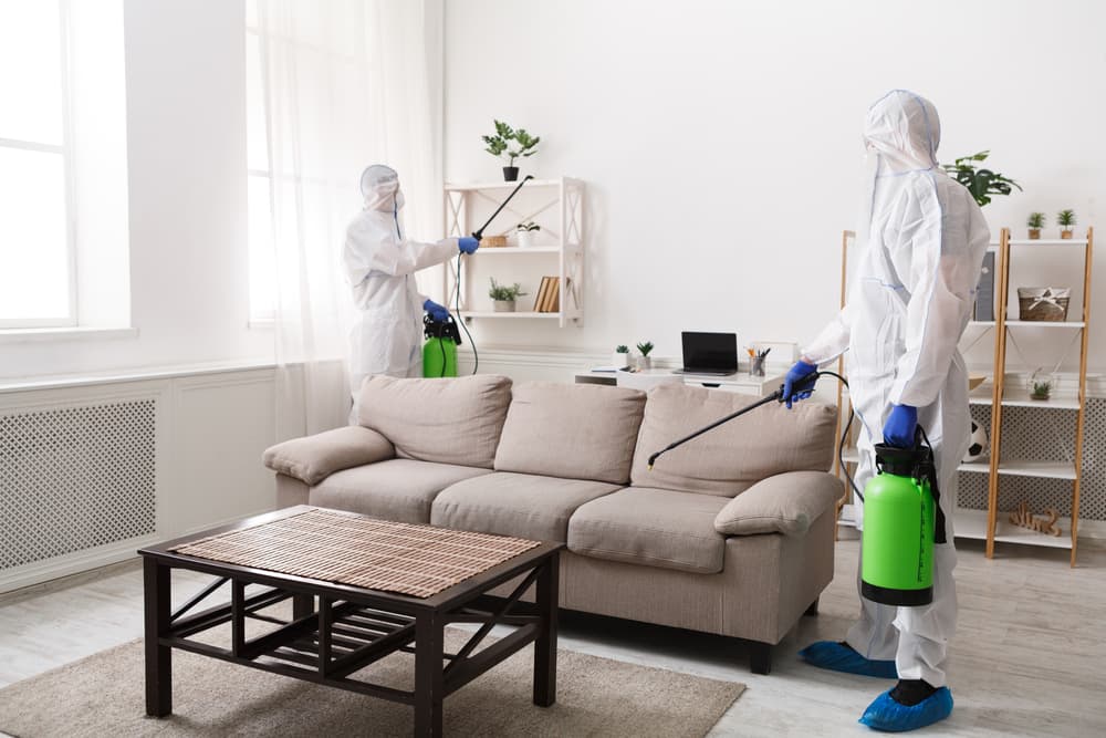 How to properly disinfect my house